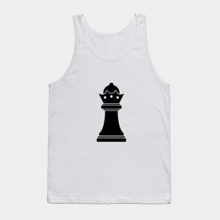 Queen Black Tank Top